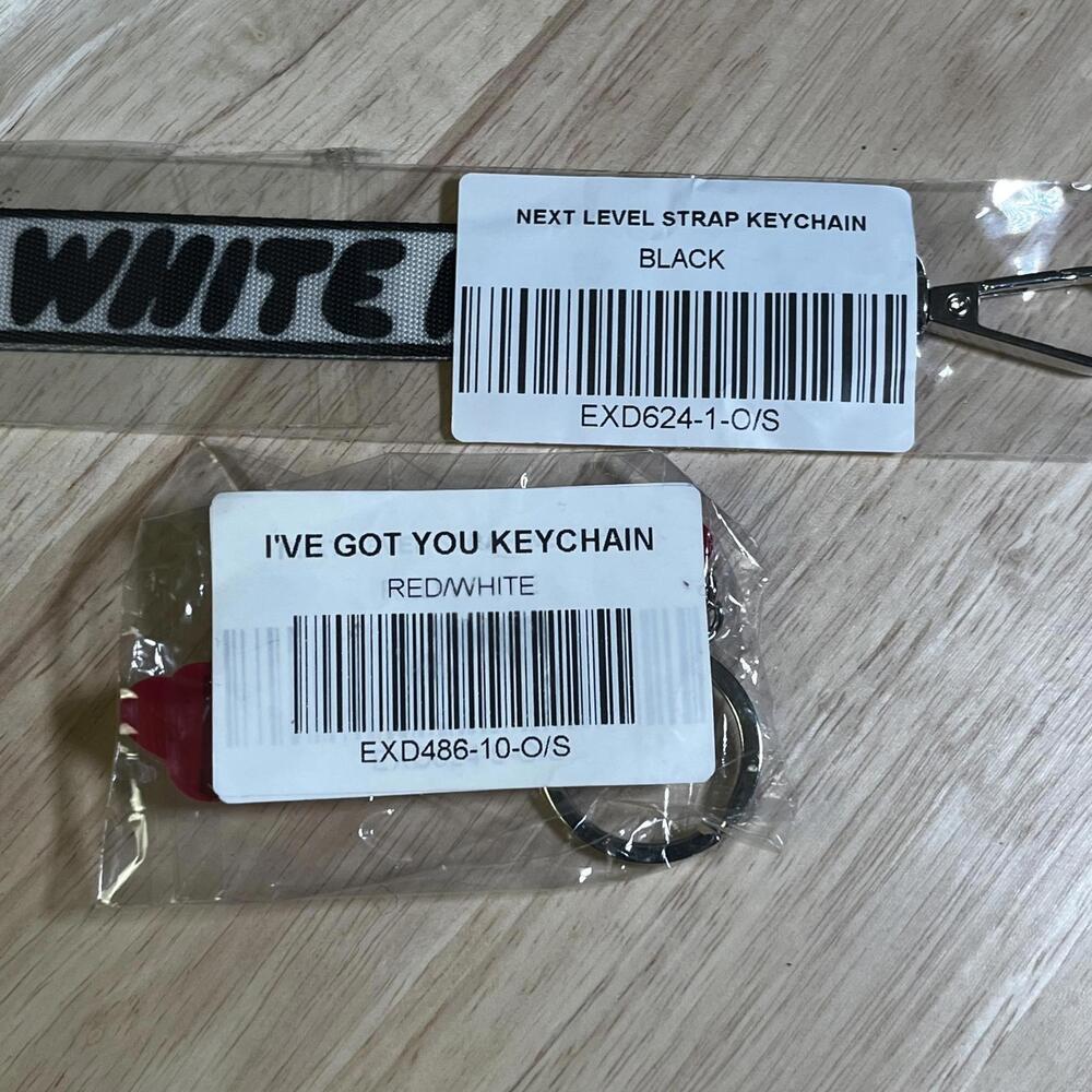 White Fox Keychain Bundle - Picture 2 of 2